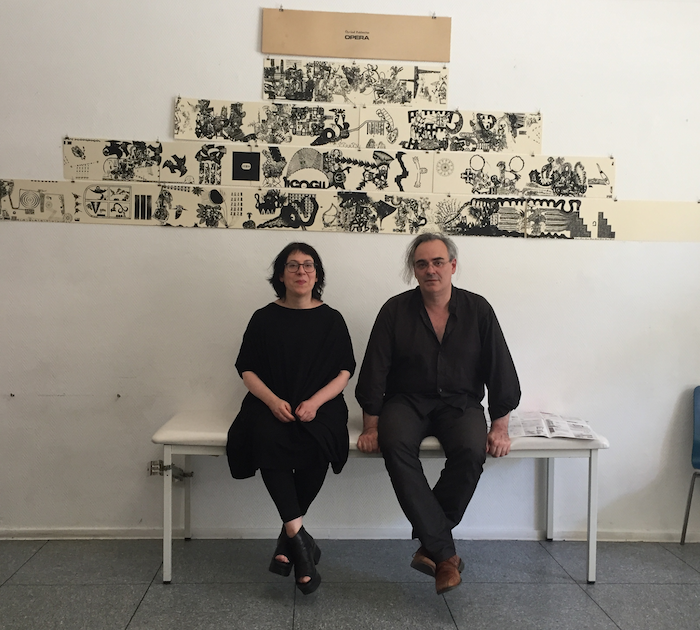 Loré Lixenberg and Frédéric Acquaviva. All photos by the author
Some people find it hard to believe that
Frédéric Acquaviva
and
Loré Lixenberg
actually live in their exhibition space, and it’s not ...