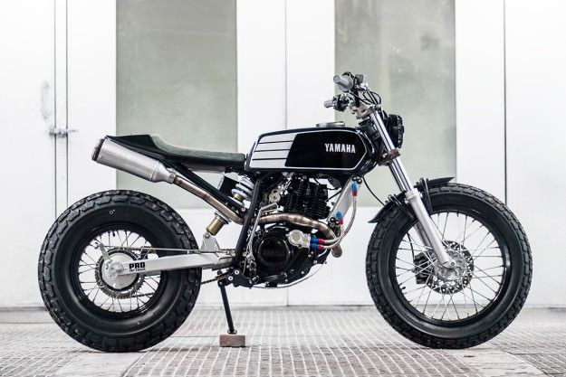 Building a decent custom motorcycle can be a daunting task. But when your customer is also an accomplished builder, the pressure is doubled.
Wolf Moto
got the commission for this Yamaha TW200 from ...